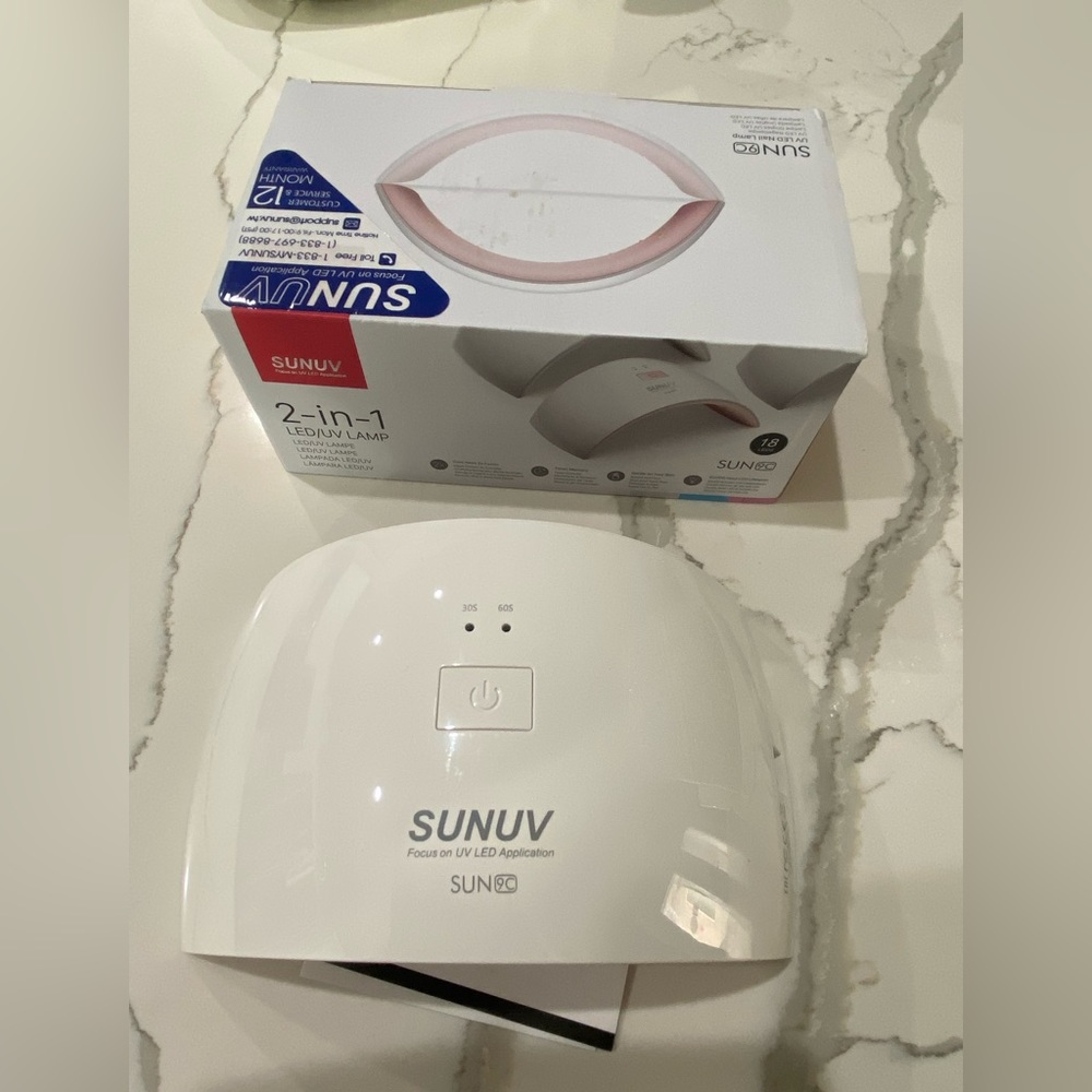 SUN UV LED Light 2-in 1 Gel Aplicación light